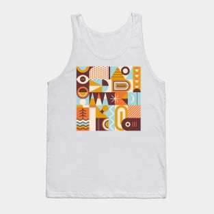 70s pattern Tank Top